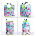 High quality folding hand bag,shopping tote bag foldable nylon oxford shopping tote bag